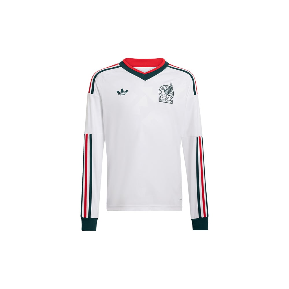 Jersey Adidas Selecci&oacute;n Nacional de M&eacute;xico 2026 Visitante Manga Larga Ni&ntilde;os image number null