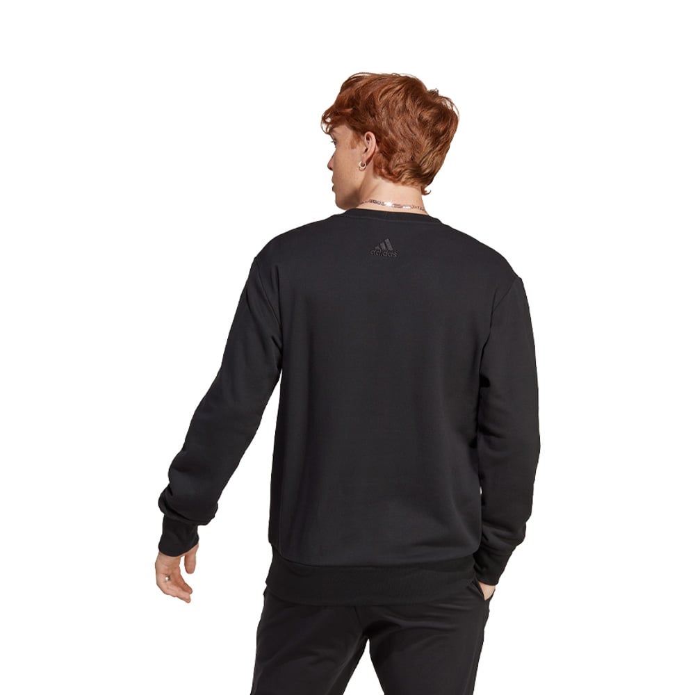 Adidas Sudadera Essentials Logo Grande Tela French Terry image number null