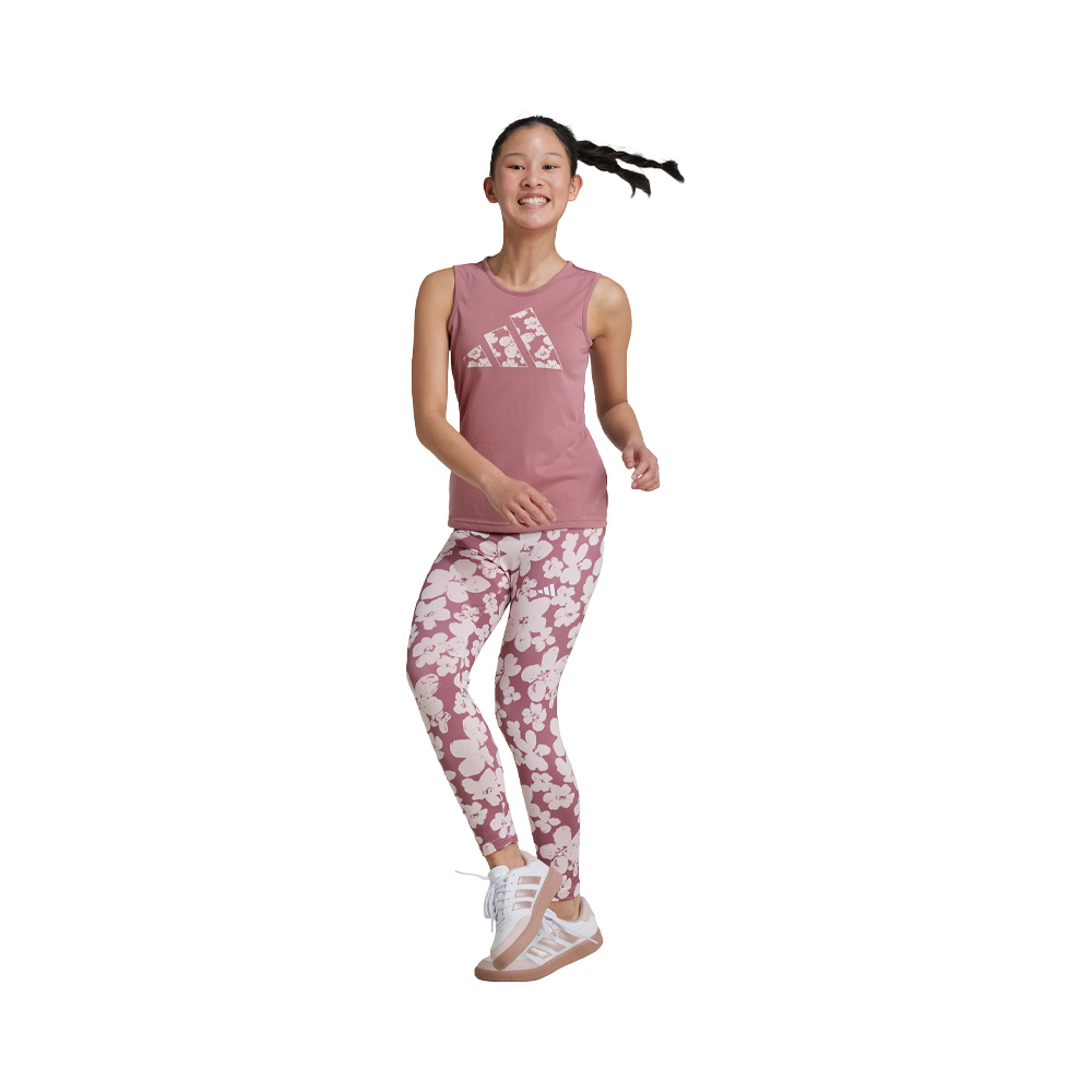 Adidas Train Essentials Seasonal Mallas Estampadas Cintura Alta Largo 7 8 Jovenes image number null