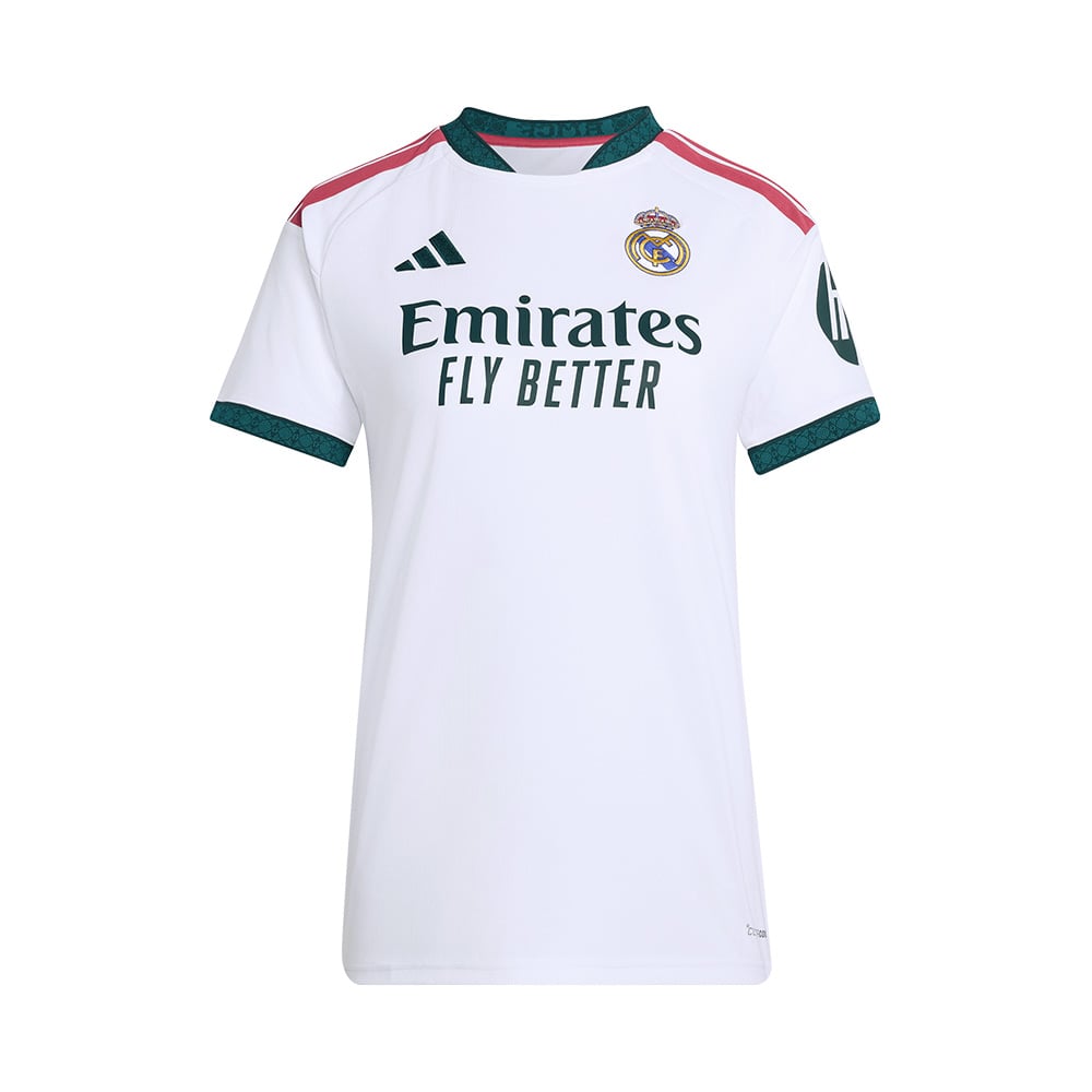 Jersey de F&uacute;tbol Adidas Real Madrid Local 26/27 Mujer Blanco 
