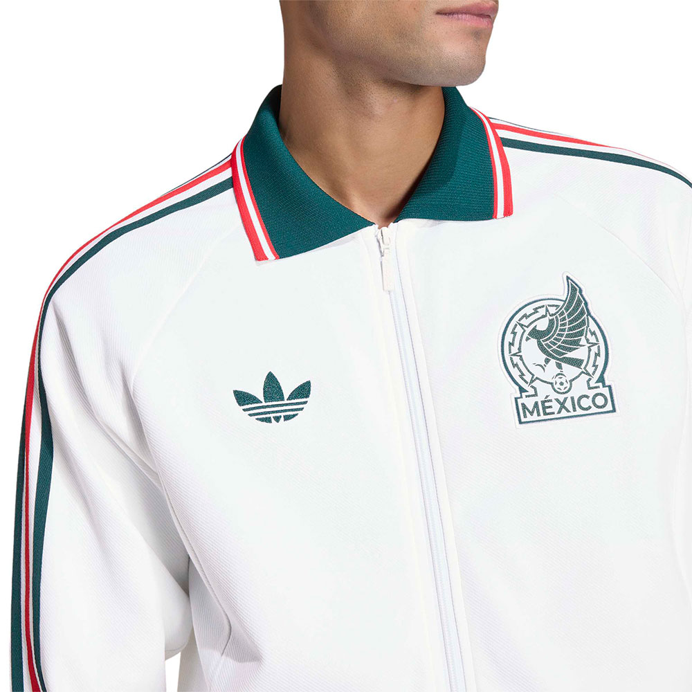 Chamarra Adidas Anthem Selecci&oacute;n Nacional de M&eacute;xico Visitante 2026 Hombre image number null