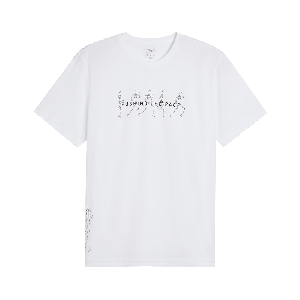 Puma Graphics Running Illustration Tee M image number null