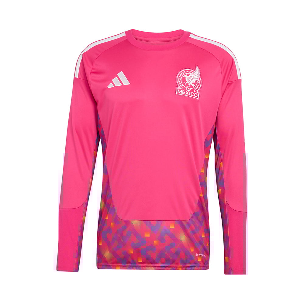Jersey Adidas Réplica de Portero Selección Nacional de México Local Rosa 