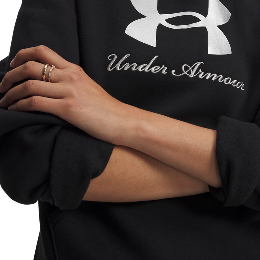 Under Armour Rival Flc Shimmer Hoodie MULTICOLOR 