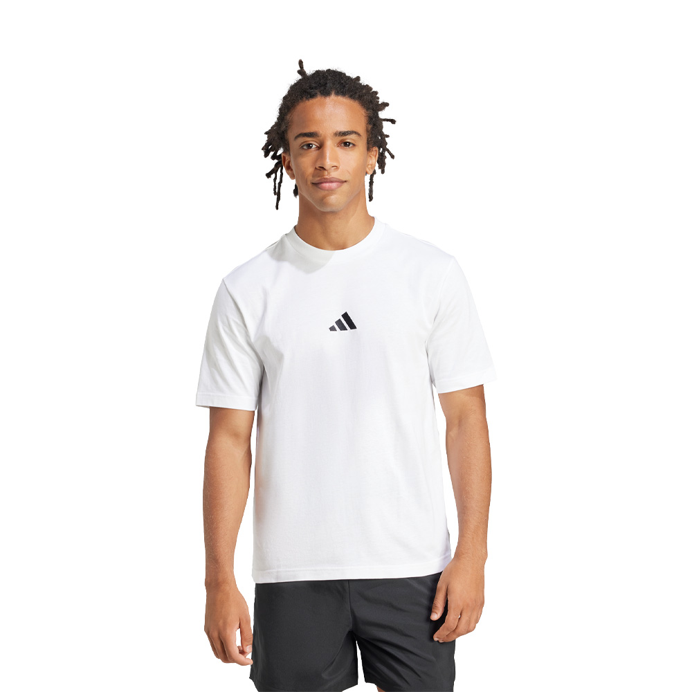 Adidas Playera Essentials Logo Pequeno Tejido Jersey image number null