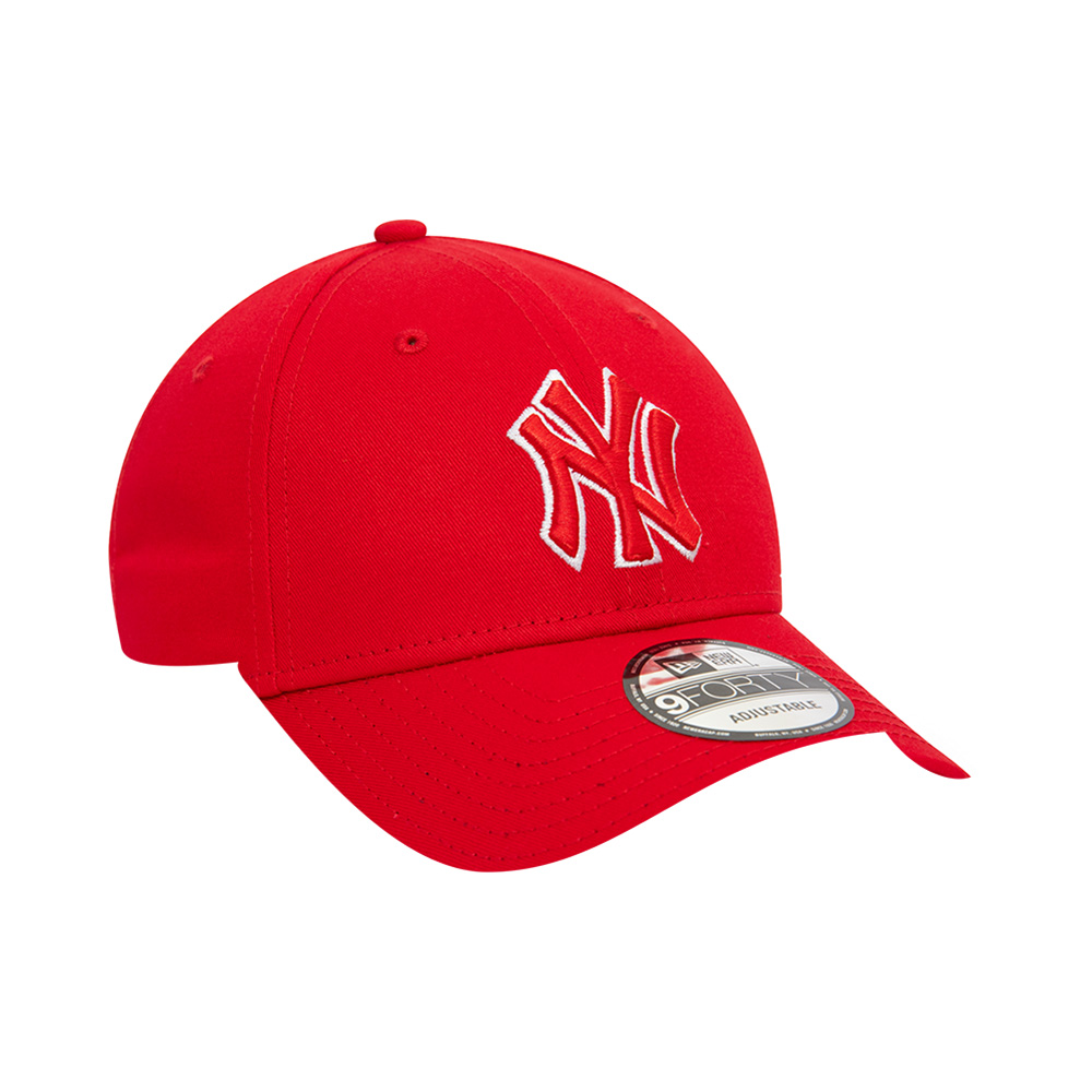New Era Team Outline 9Forty New York Yankees Scawhi image number null