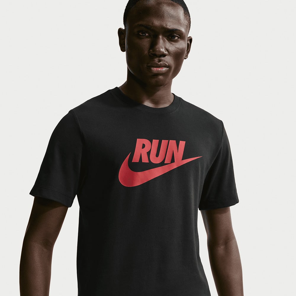Nike M Nk Df Tee Run Swoosh image number null