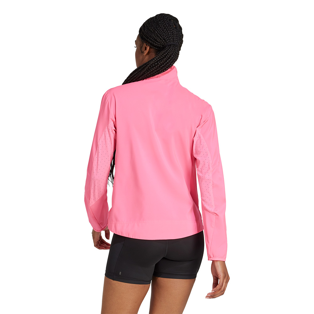 Chamarra de Running Adizero Essentials Rosa 
