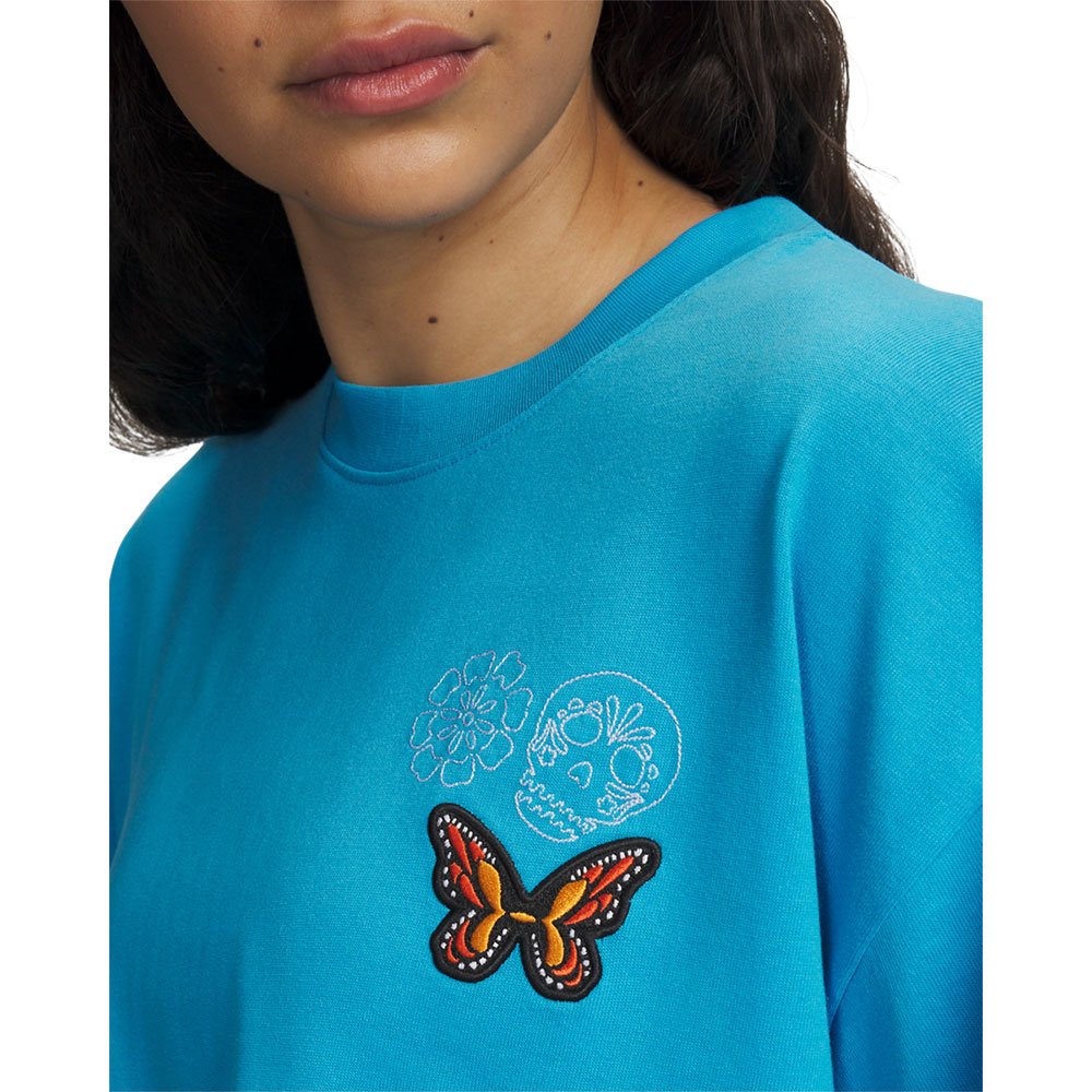 Under Armour Icon Hwt Boxy Crop Dotd Ss MULTICOLOR 