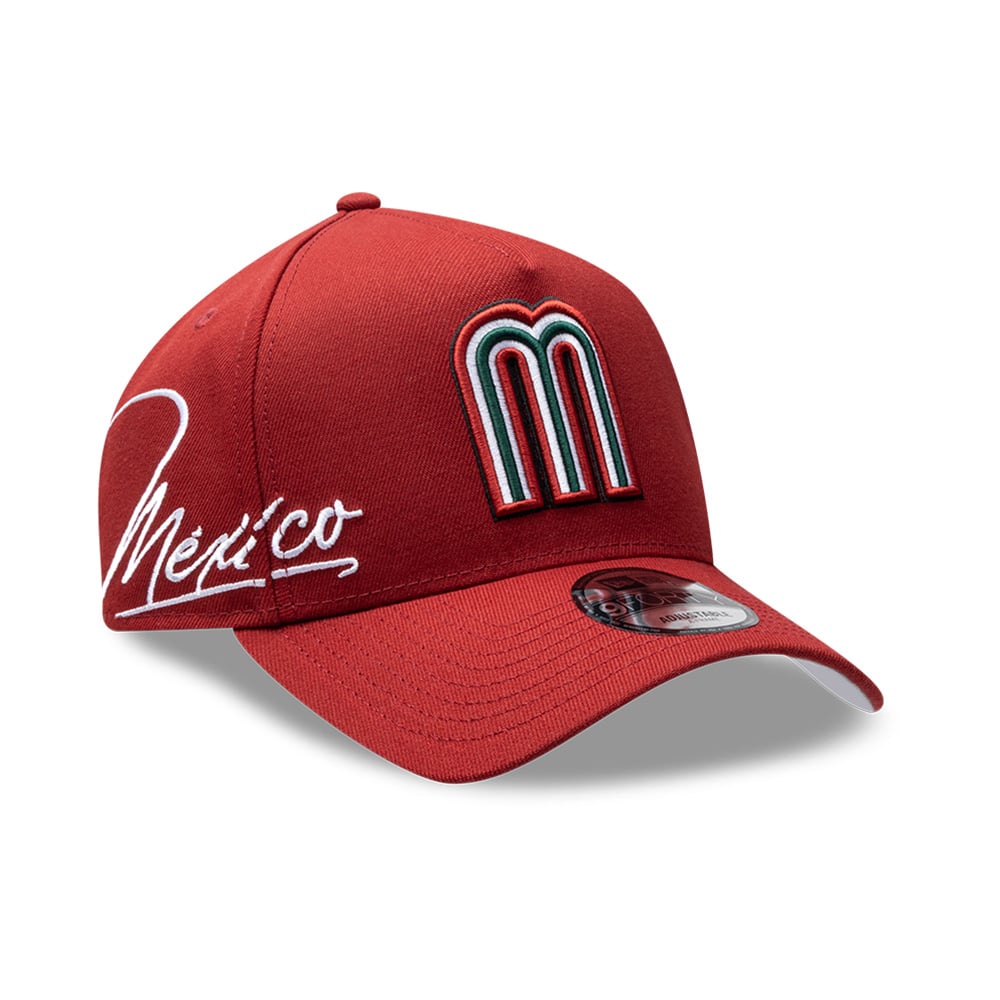 Gorra New Era 9FORTY M&eacute;xico Soccer Championship Signature Rojo UNI