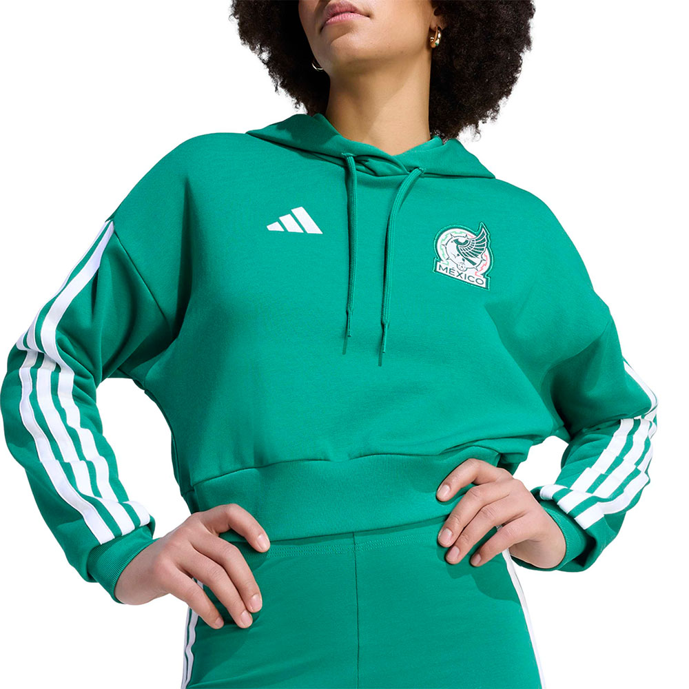 Sudadera con Gorro Adidas Selecci&oacute;n Nacional de M&eacute;xico DNA 2025 image number null