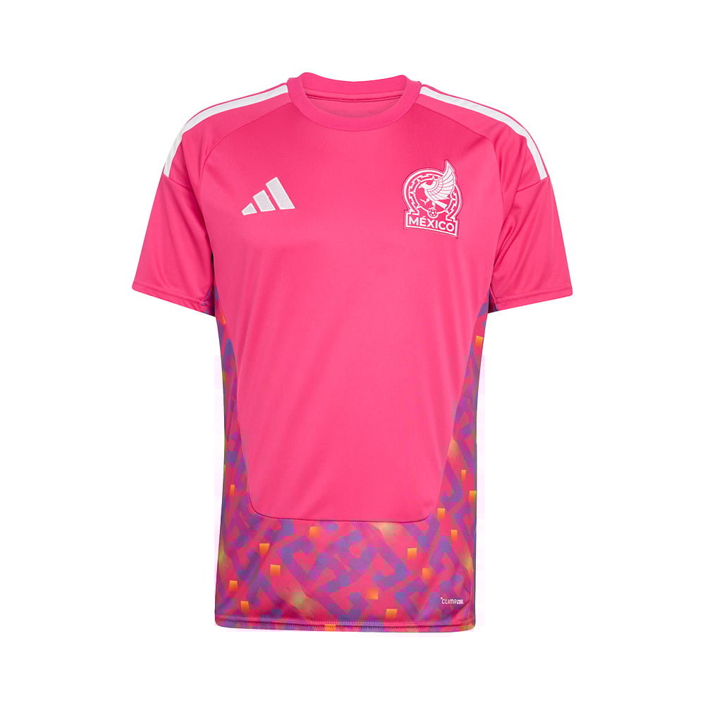 Jersey Adidas de Portero Local Selección Nacional de México Rosa 