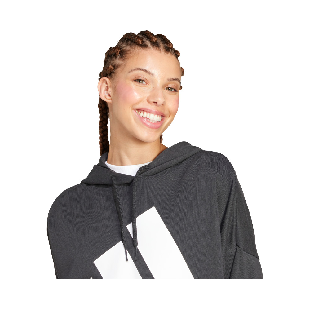 Adidas Sudadera Con Gorro Essentials Big Logo French Terry Loose image number null