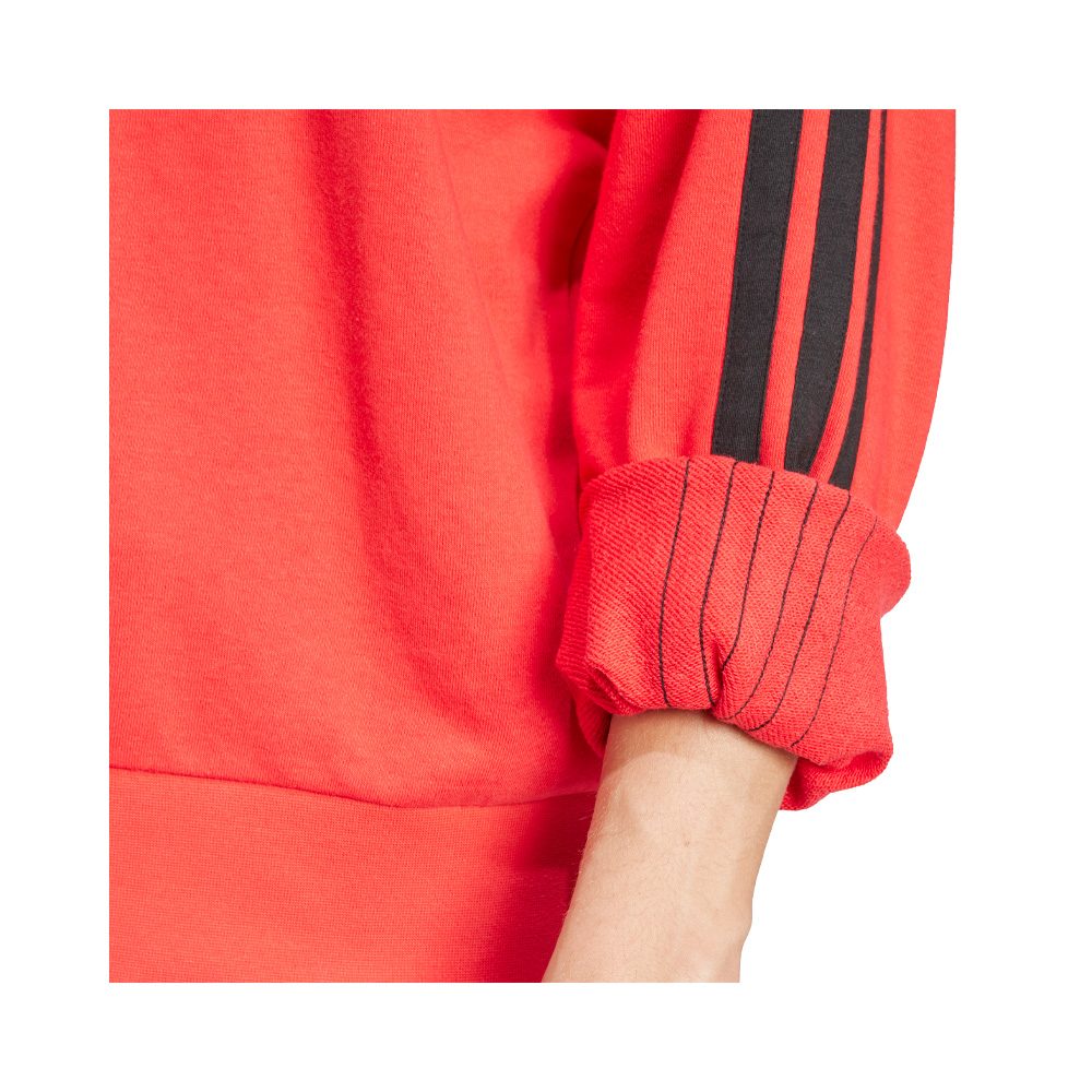 Adidas Sudadera Essentials 3 Franjas Felpa Francesa image number null