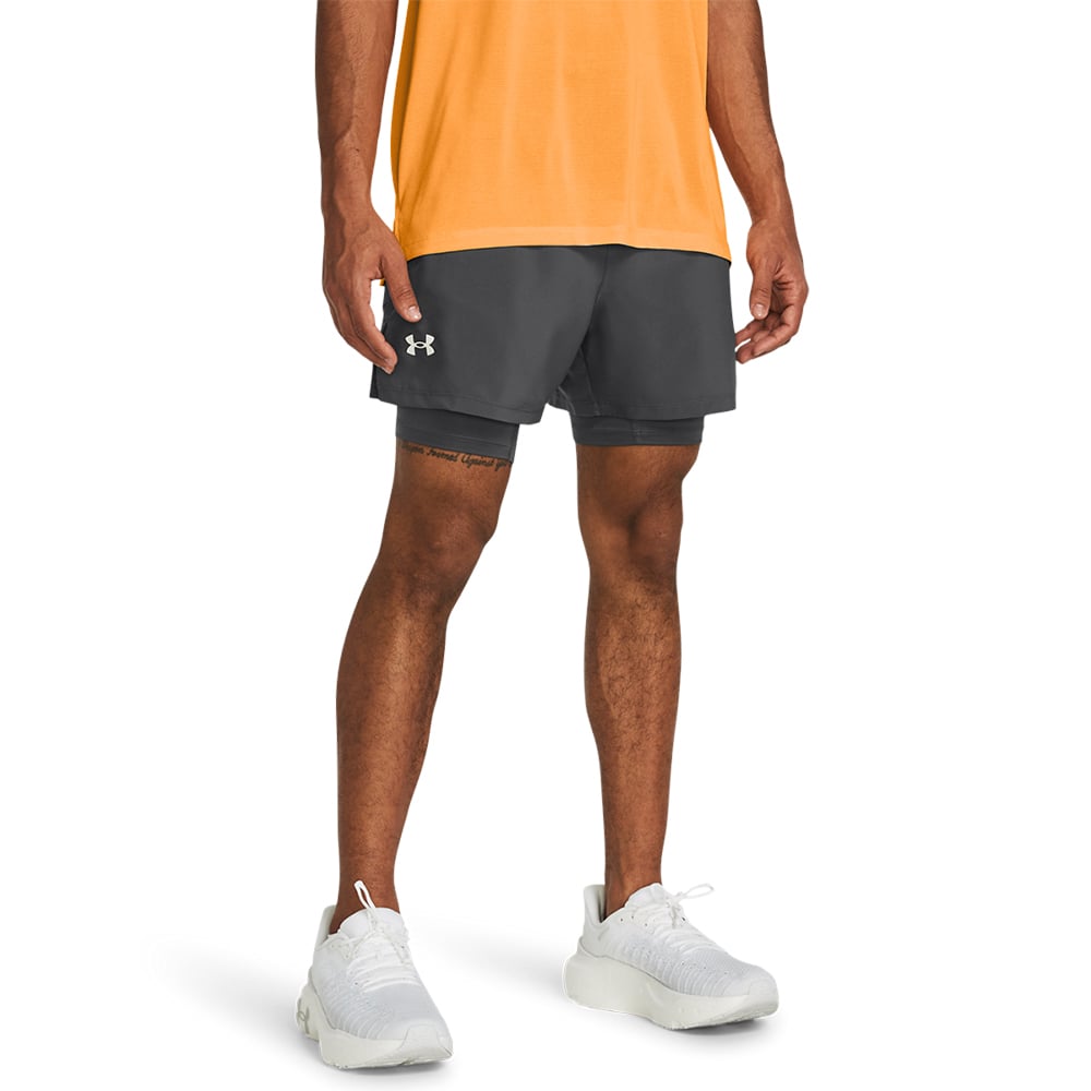 Under Armour Launch 5 2 In 1 Shorts MULTICOLOR 