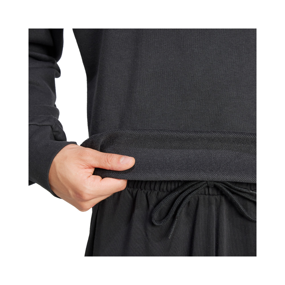 Adidas Sudadera Essentials 3 Franjas Felpa Francesa image number null