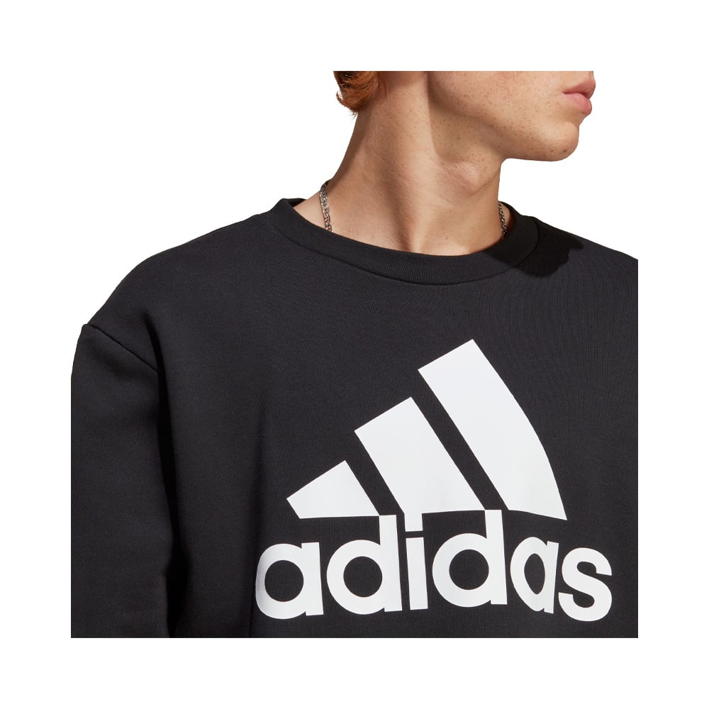Adidas Sudadera Essentials Logo Grande Tela French Terry image number null