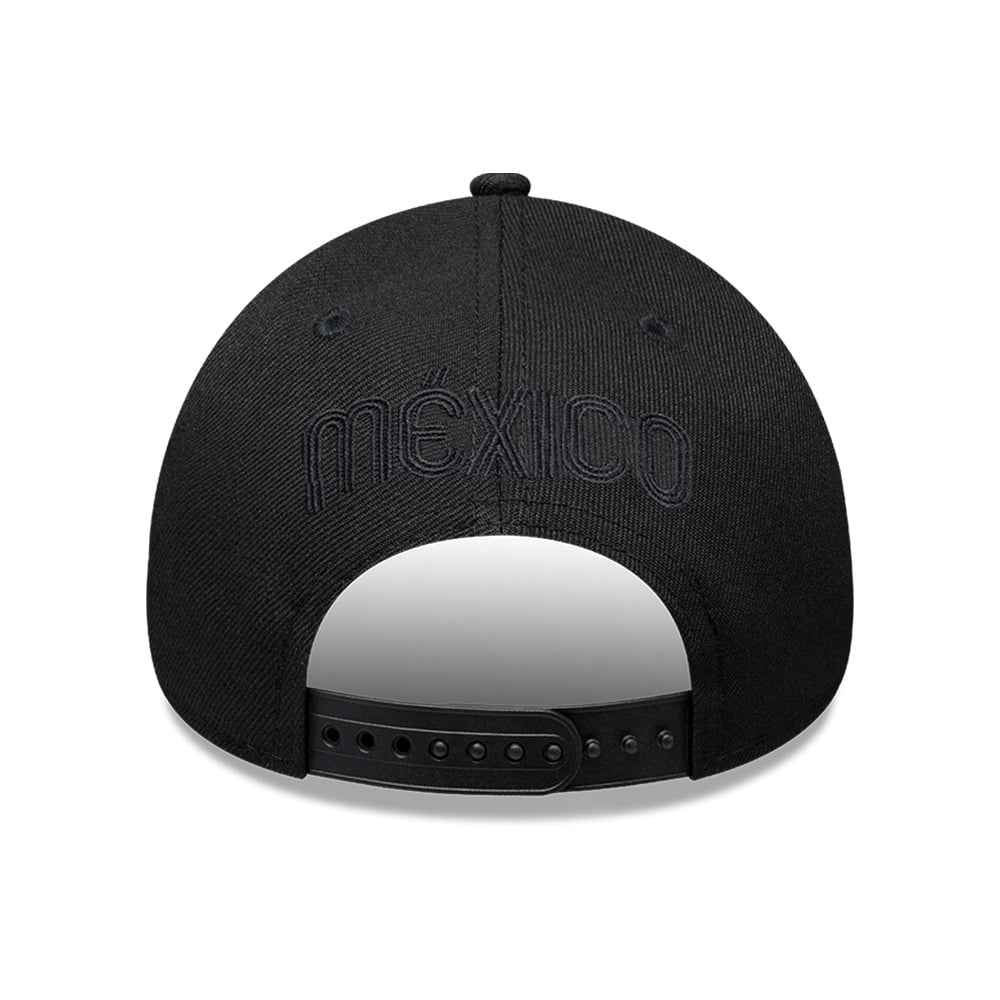 Gorra New Era 9FORTY M&eacute;xico Soccer Championship Monotone Negro UNI