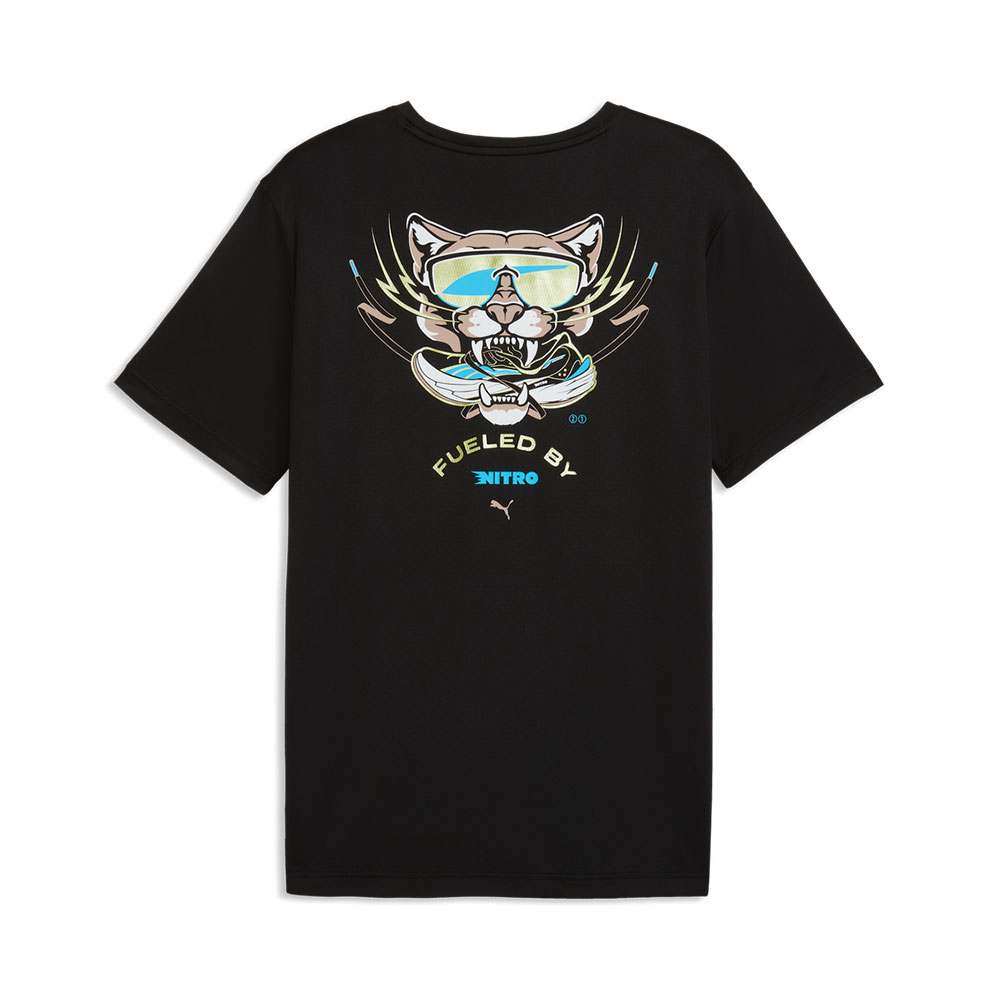 Puma M Run Nitro Graphic Tee image number null