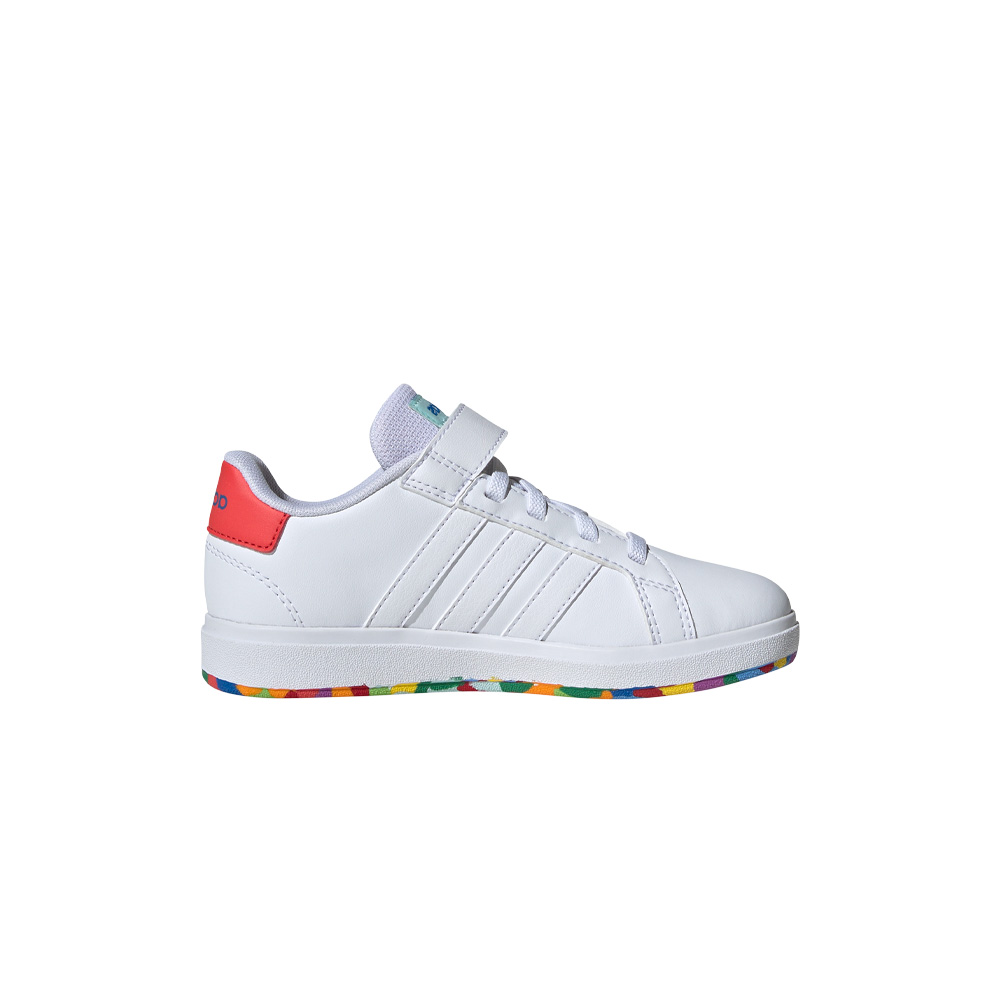 Adidas Tenis Grand Court Court Cordones Elasticos Y Tira Regulable image number null
