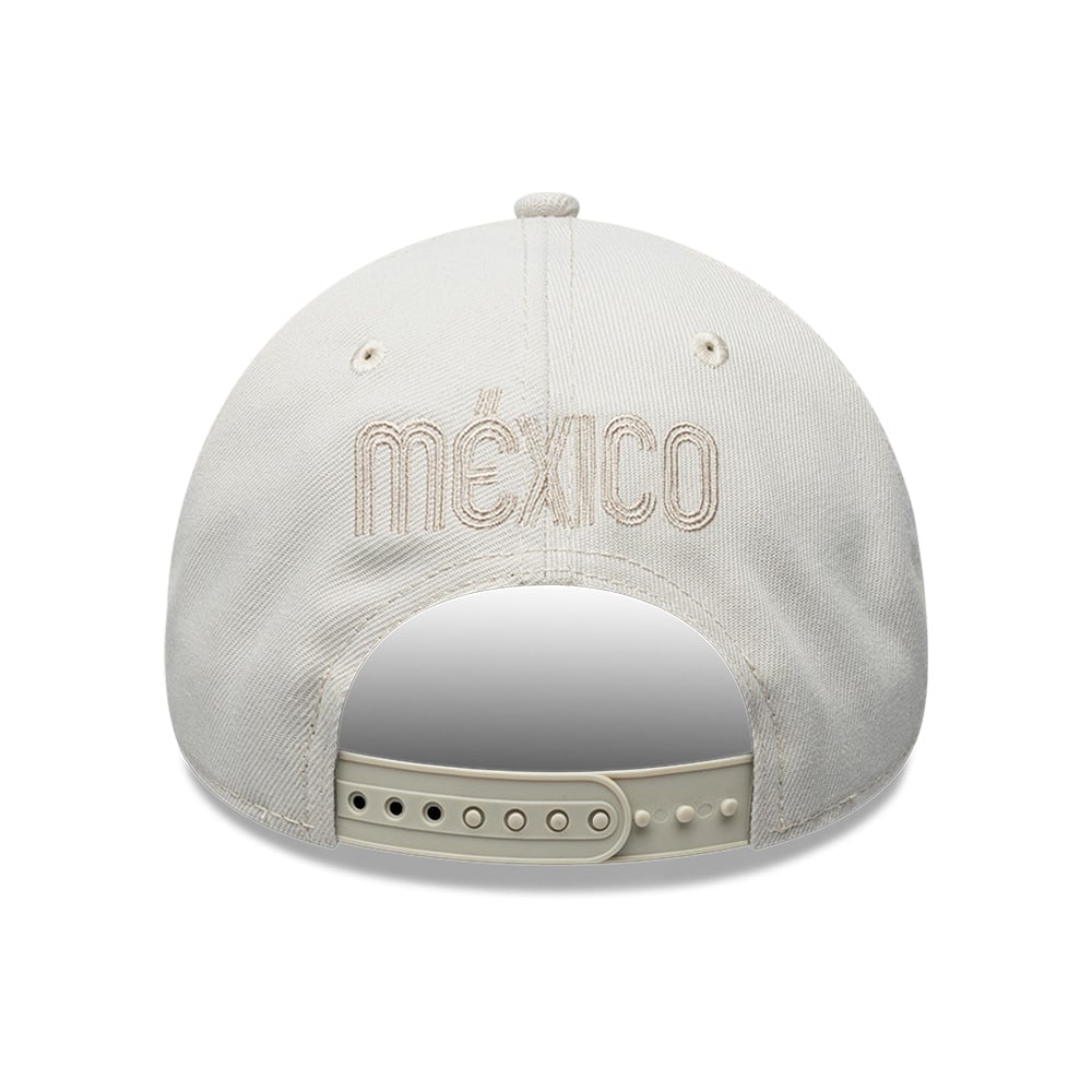 Gorra New Era 9FORTY M&eacute;xico Soccer Championship Monotone Blanco UNI