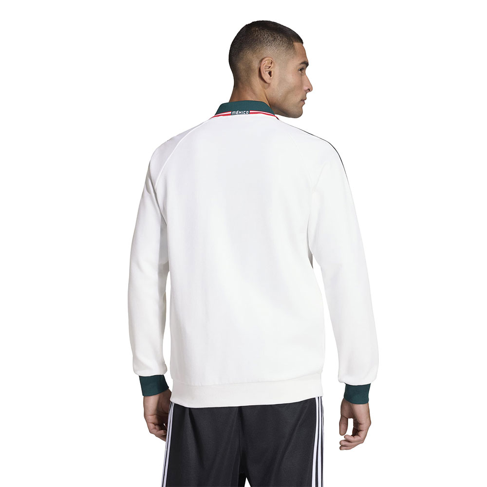 Chamarra Adidas Anthem Selecci&oacute;n Nacional de M&eacute;xico Visitante 2026 Hombre image number null
