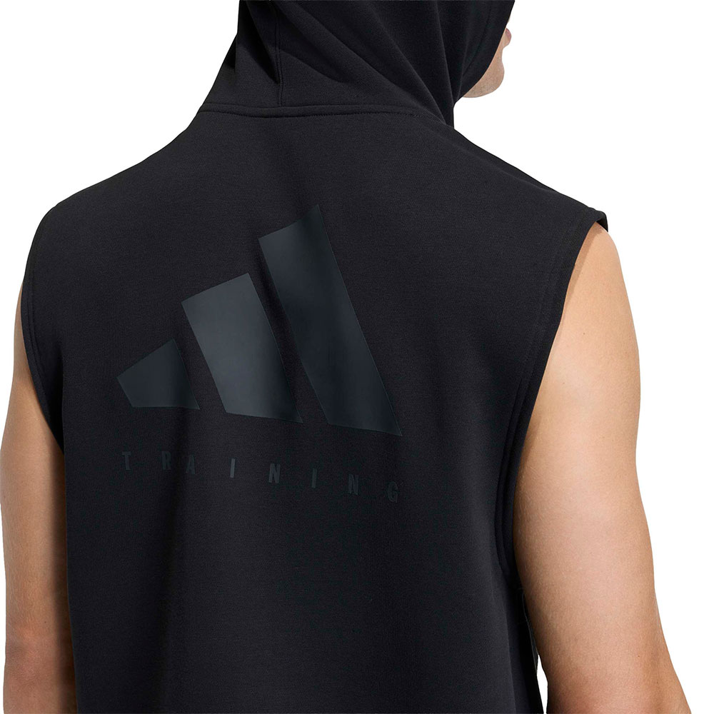 Playera sin Mangas con Capucha Power Entrenamiento image number null