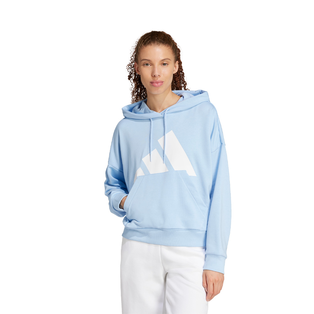 Adidas Sudadera Con Gorro Essentials Big Logo French Terry Loose image number null
