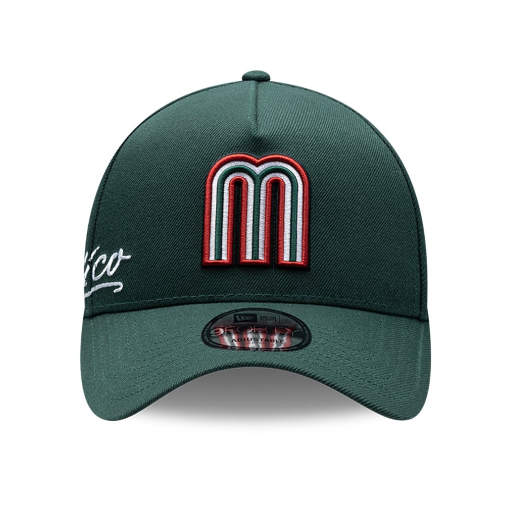 Gorra New Era 9FORTY M&eacute;xico Soccer Championship Signature Verde UNI