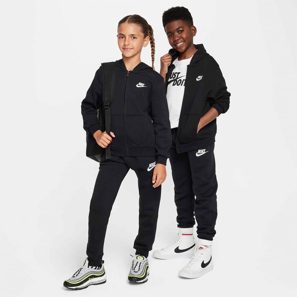 Nike K Nsw Club Ft Hd Fz Ls Lbr MULTICOLOR 