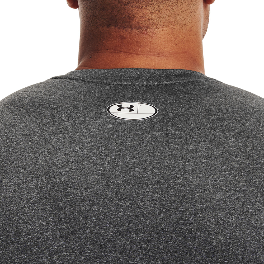 Under Armour Ua Hg Armour Comp Ss Gry image number null