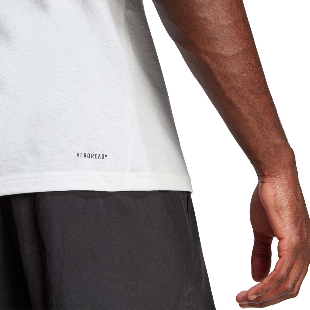 Adidas Playera Deportiva Train Essentials Feelready Logo image number null