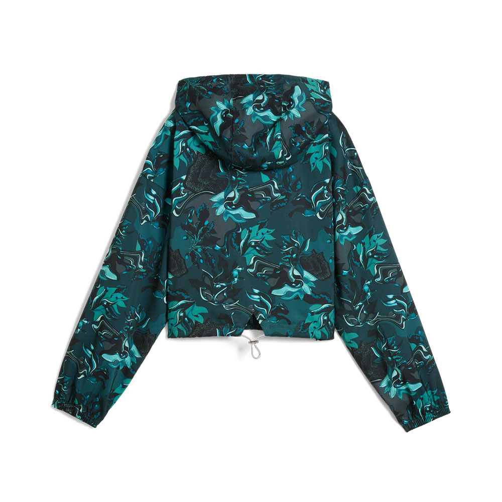 Puma W Green Terrains Woven Jacketaop MULTICOLOR