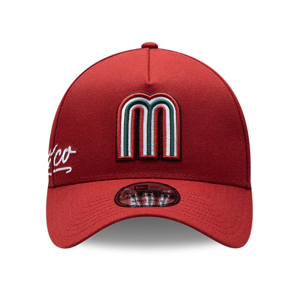 Gorra New Era 9FORTY M&eacute;xico Soccer Championship Signature Rojo UNI