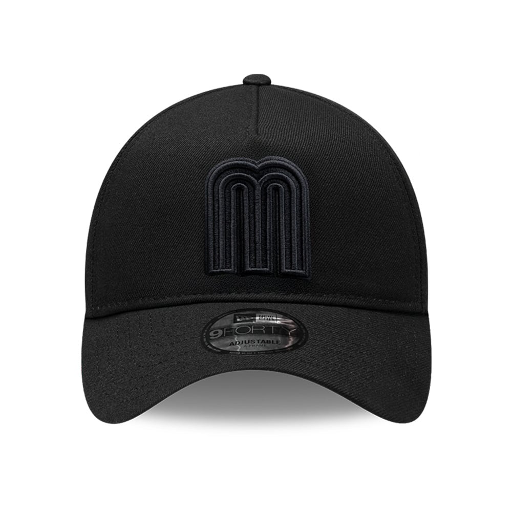 Gorra New Era 9FORTY M&eacute;xico Soccer Championship Monotone Negro UNI