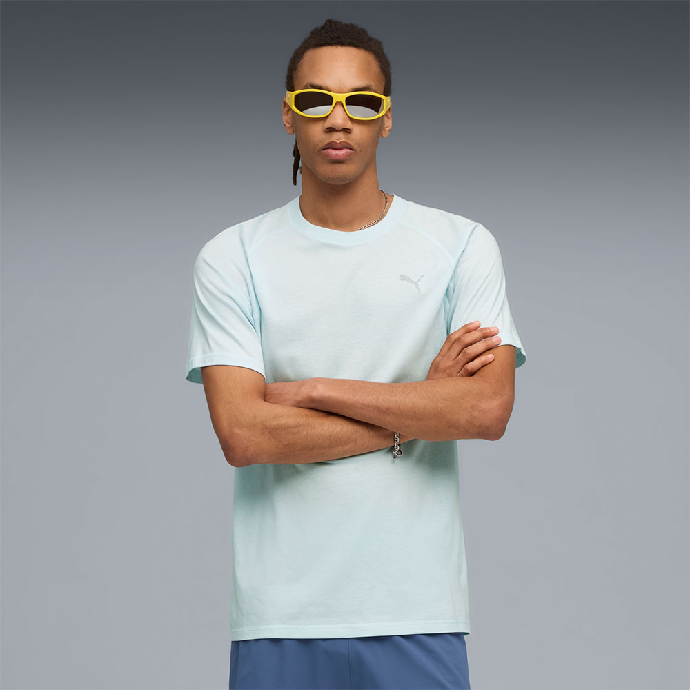 Puma M Run Velocity Tee Tri Blend image number null