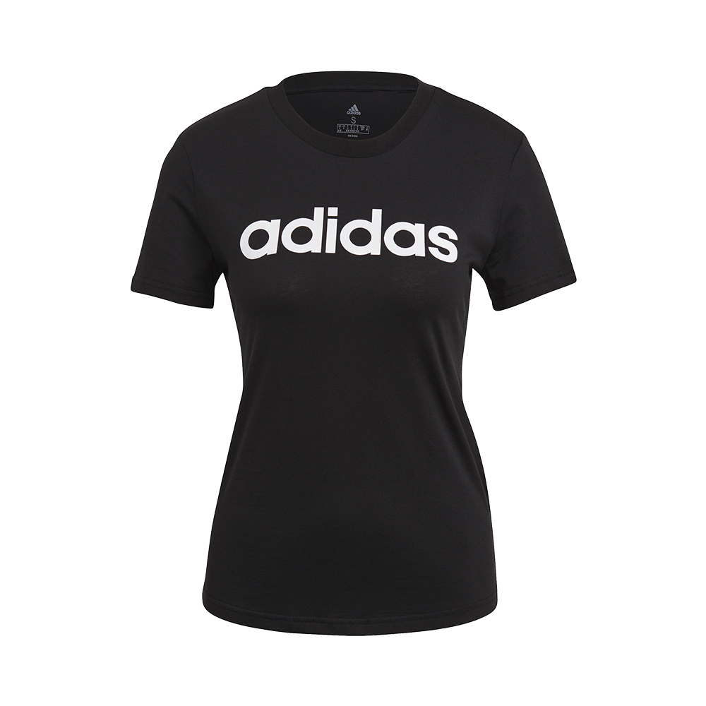 Adidas Playera Loungewear Essentials Logo Ajustada image number null