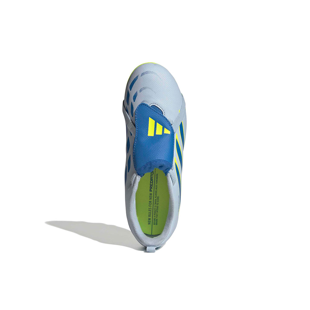 Adidas Tacos De F&uacute;tbol Predator Club Leng&uuml;eta Plegable Agujetas El&aacute;sticas Terreno Firme Multiterreno Para Ni&ntilde;os image number null