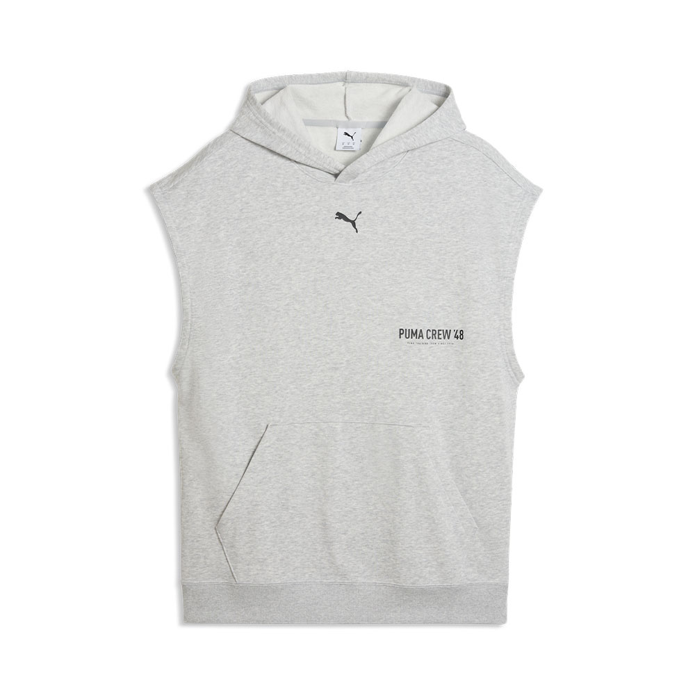 Puma M Graphics French Terry Sleeveless Hoodie image number null