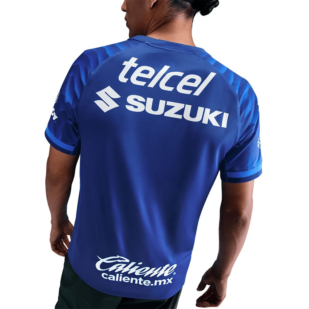 Jersey de F&uacute;tbol Nike Pumas UNAM Visitante 2025/26 Stadium Azul S