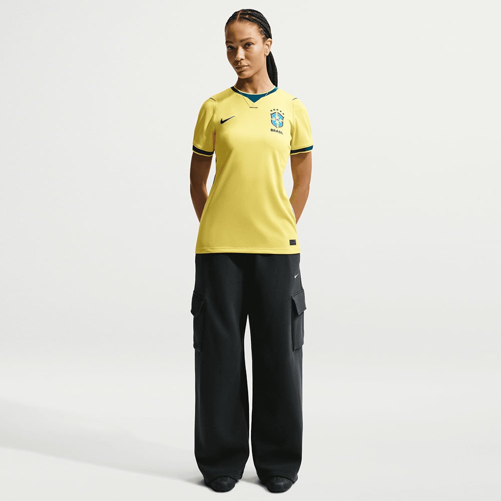 Nike Brasil W Nk Df Jsy Ss Stad Hm MULTICOLOR 