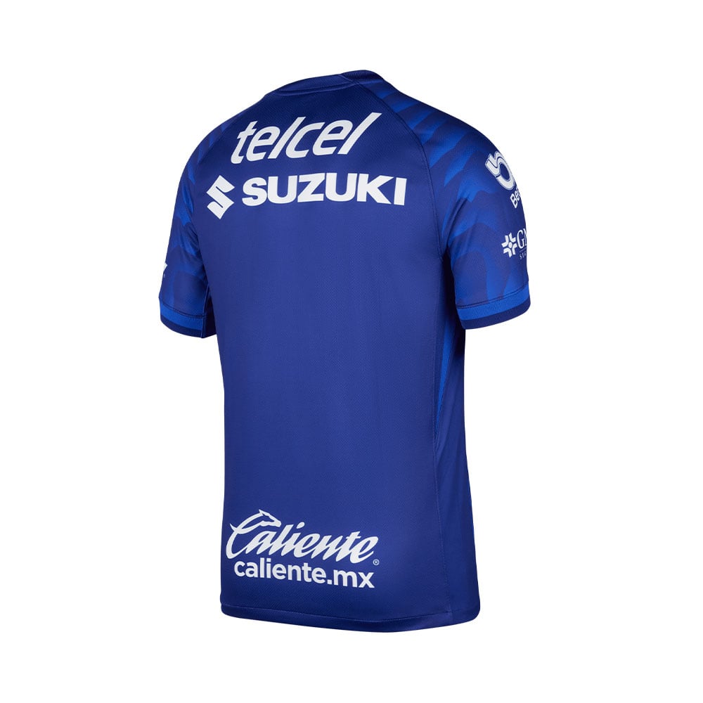 Jersey de F&uacute;tbol Nike Pumas UNAM Visitante 2025/26 Stadium Azul S