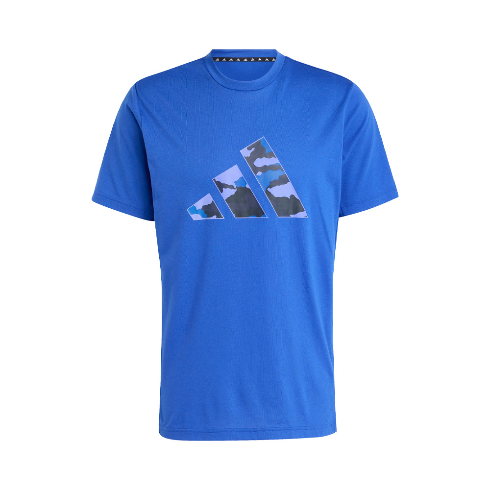 Adidas Playera Train Essentials Camo Graphic Logo image number null