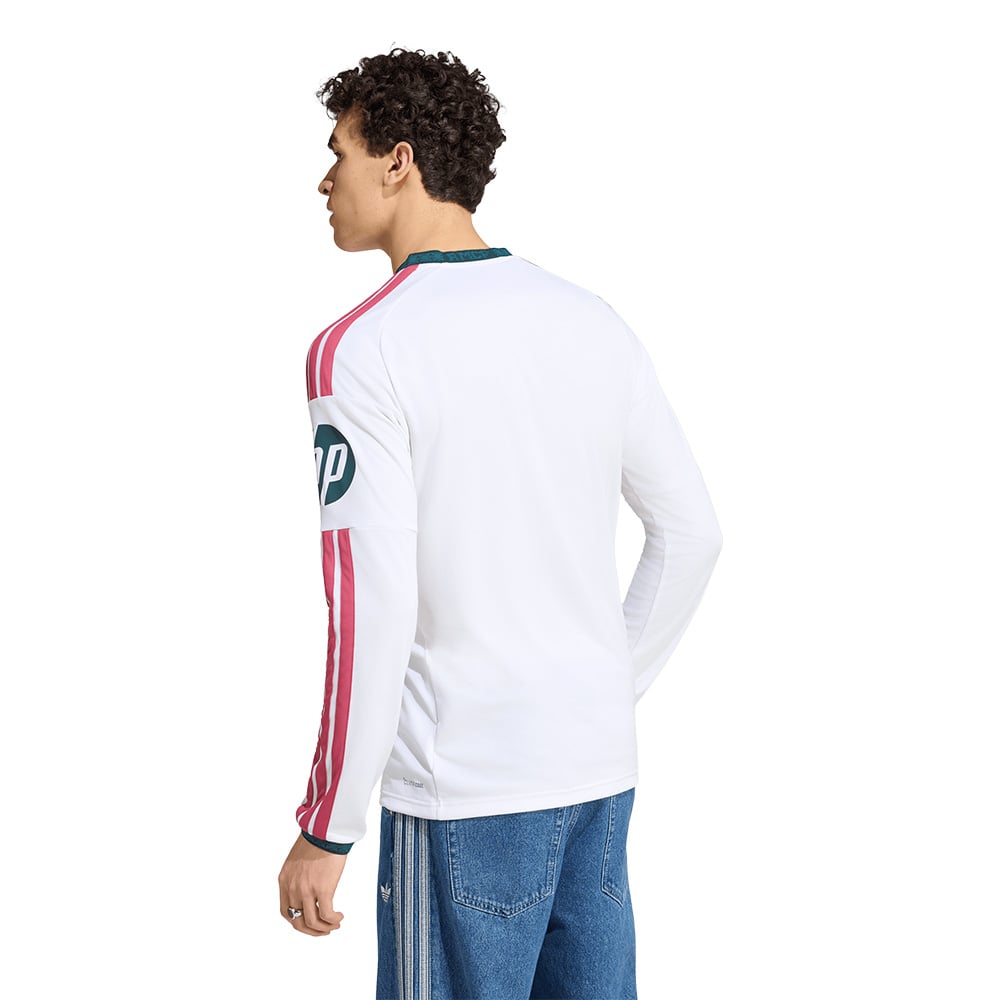 Jersey de F&uacute;tbol Adidas Real Madrid Local 26/27 Manga Larga Blanco 
