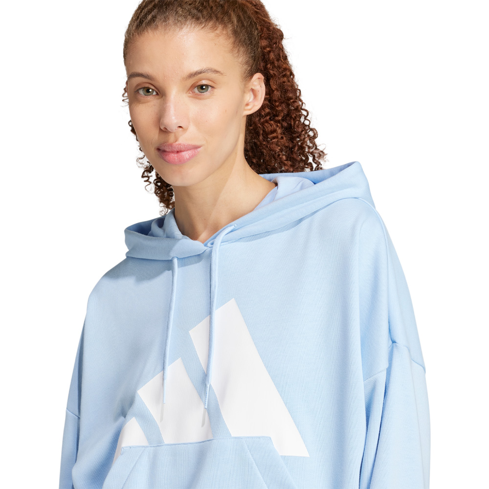 Adidas Sudadera Con Gorro Essentials Big Logo French Terry Loose image number null