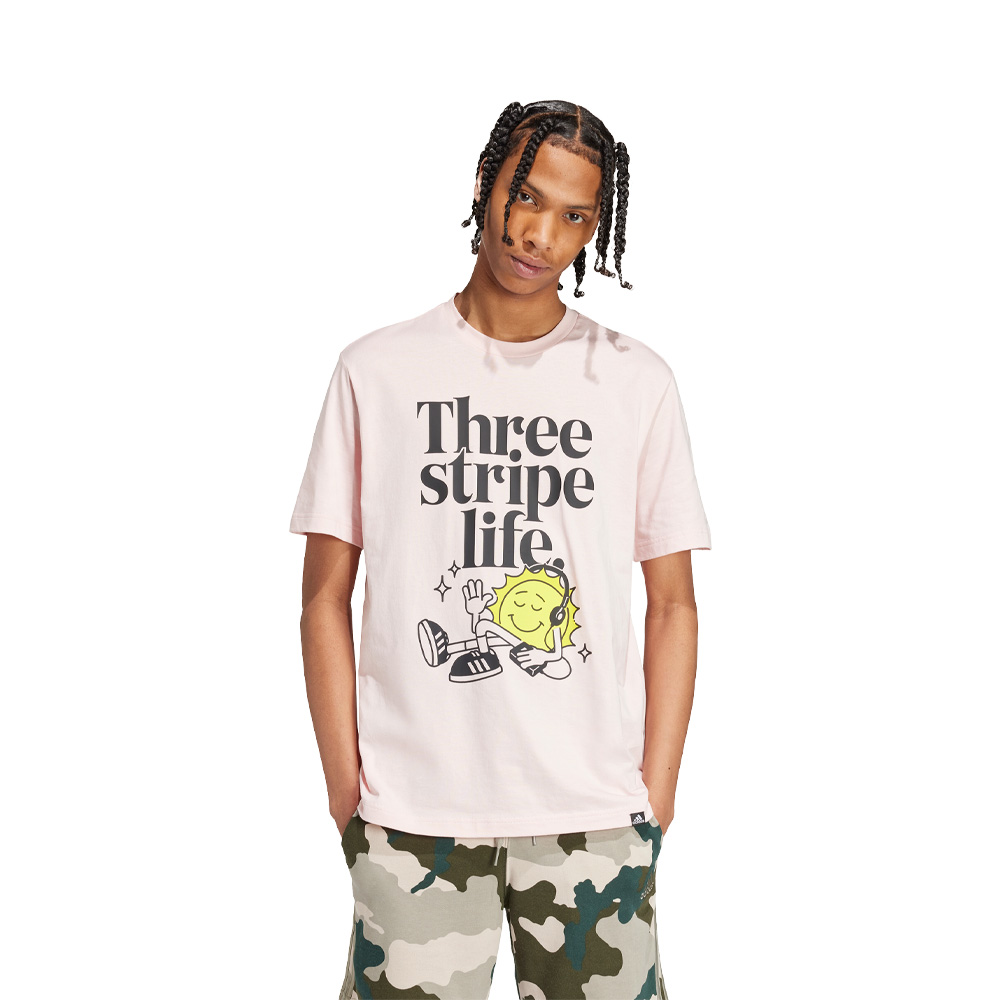 Adidas Playera Positivity Estampada image number null