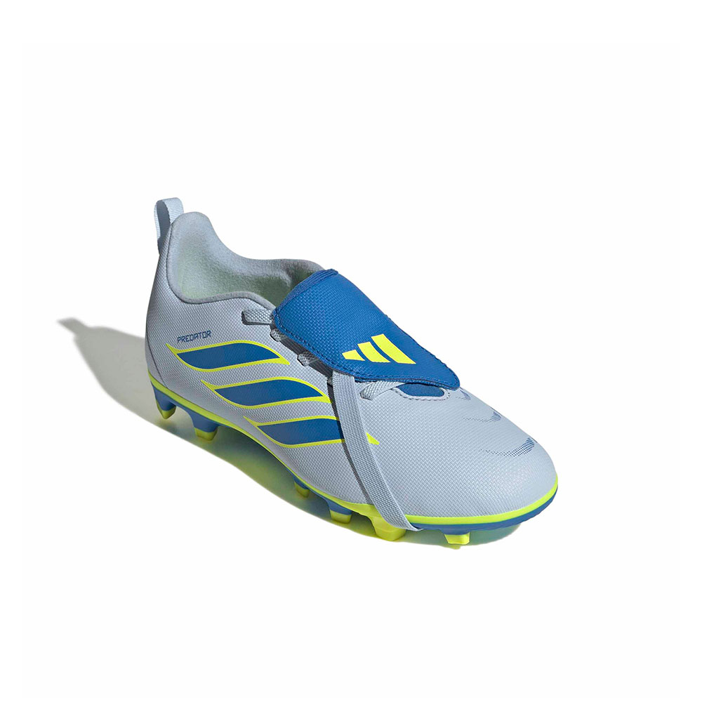 Adidas Tacos De F&uacute;tbol Predator Club Leng&uuml;eta Plegable Agujetas El&aacute;sticas Terreno Firme Multiterreno Para Ni&ntilde;os image number null