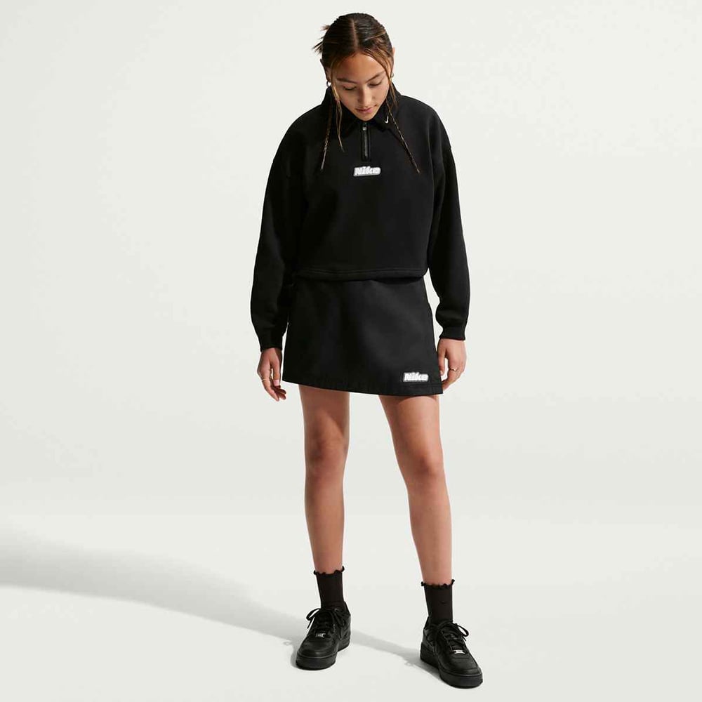 Nike G Nsw Studio Qz Top Gfx image number null