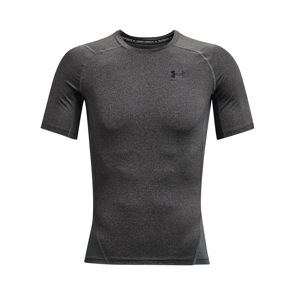 Under Armour Ua Hg Armour Comp Ss Gry image number null
