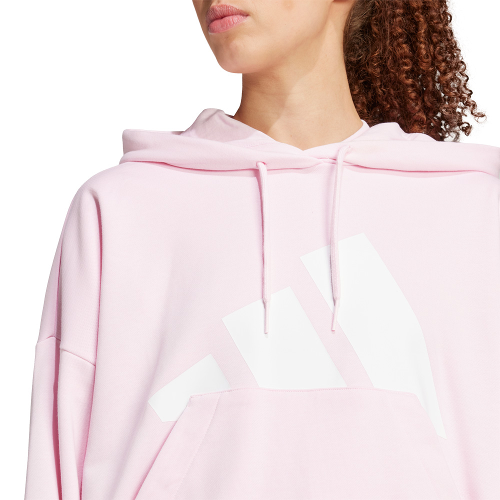 Adidas Sudadera Con Gorro Essentials Big Logo Tela French Terry Holgada image number null